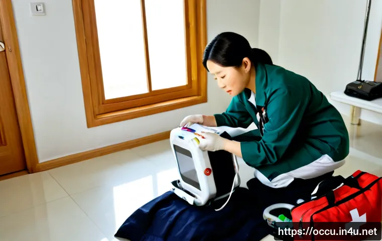 응급구조사와 스마트 응급처치 도구 관련 이미지 1